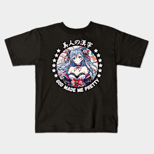 Japanese Anime Pretty Kids T-Shirt